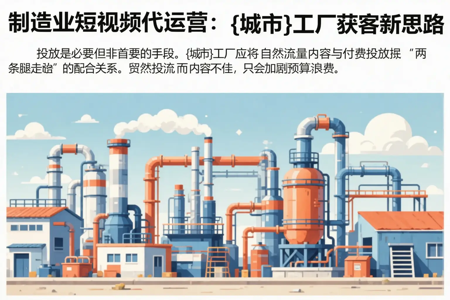 制造业短视频代运营:乡宁工厂获客新思路